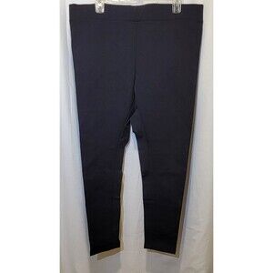 Matty M Dress Leggings Black XXL 2XL NWT Thick Stretch Pull-On Pants Women’s
